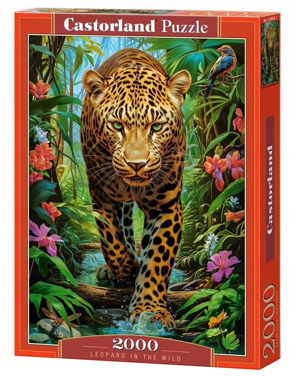 Palapeli 2000 palaa C-200955-2 Leopardi luonnossa