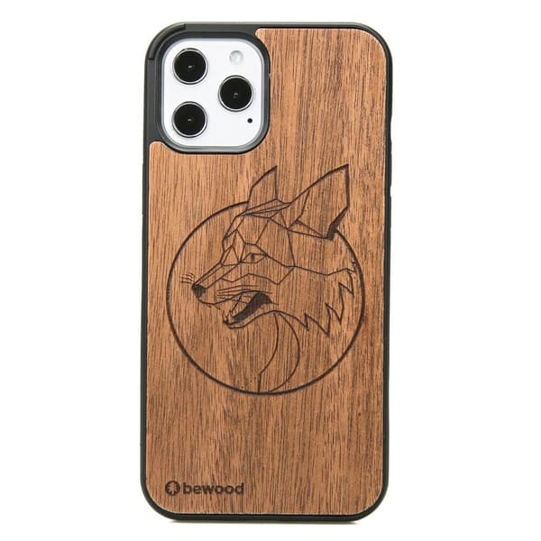 Træcover til iPhone 12 Pro Max LIS MERBAU