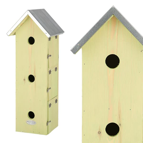 Fuglekasse, 3 niveauer, 51 cm