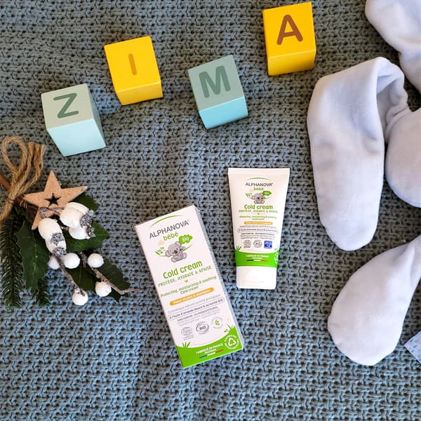 Vinter ansigtscreme til børn, 50 ml Alphanova Bebe Bio, Kuldecreme