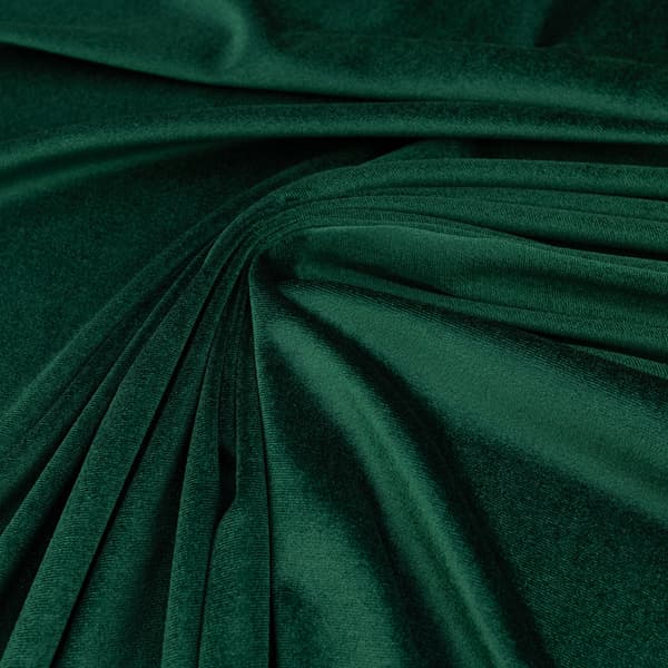 Pullonvihreä samettineulos Ompelumateriaali 0,5 m Sileä Pehmeä