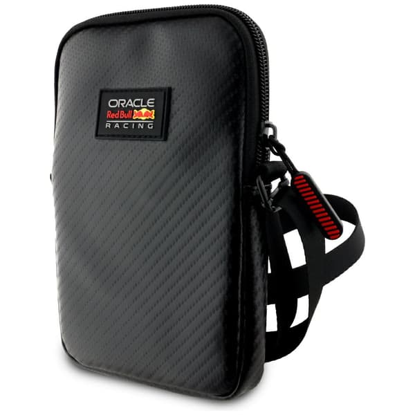 Red Bull Carbon Patch Mobilväska Svart