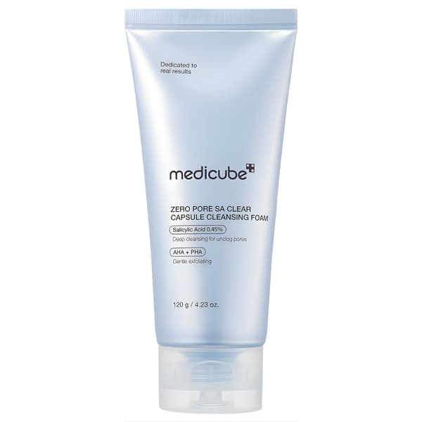 Medicube - Zero Pore SA Clear Capsule Cleansing Foam - 120ml