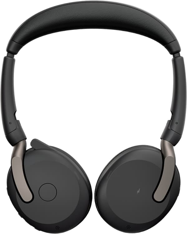 Jabra Evolve2 65 Flex Link380a UC Stereo Sorte Hovedtelefoner (26699-989-999)