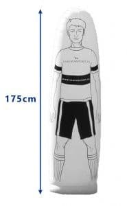 JUNIOR 175 cm selvsamlende oppustelig væg