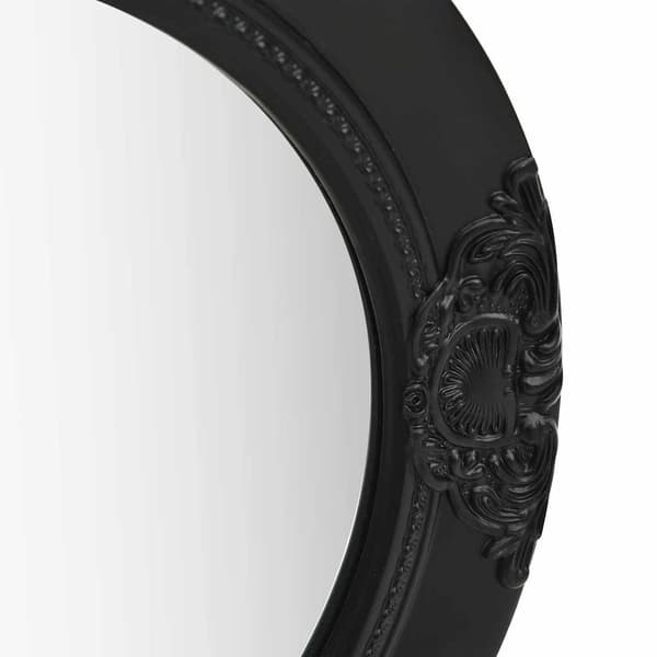 vidaXL barok vægspejl 50 cm sort