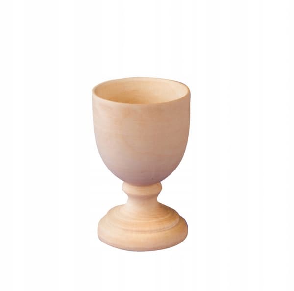 DIY DECOU TRÆ æggeholder i glas, h6,5