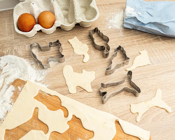 CAT-pikkuleipämuotti 4 kpl UUSI