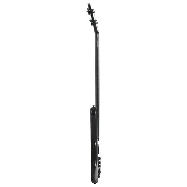 vidaXL Nybörjarbasgitarr med väska, svart, 4/4, 46"