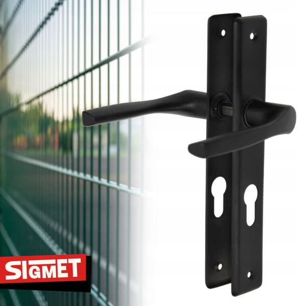 Grindhandtag lång skylt NATI 72mm svart INSERT
