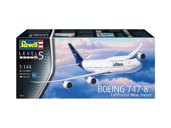 Fly 1:144 Boeing 747-8 Lufthansa
