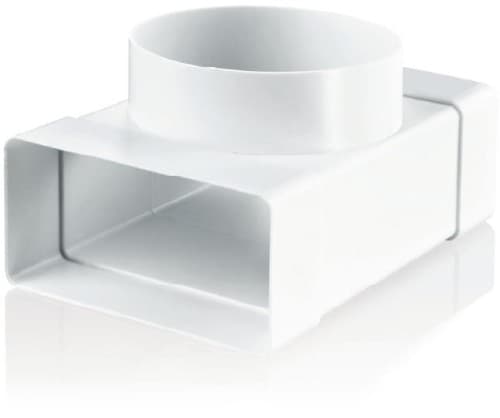 Ventilationsrör T-rör 110x55x100 mm KP55-6KO