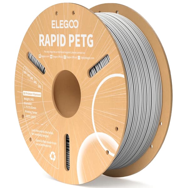 Elegoo Rapid PETG Grått filament 1 kg