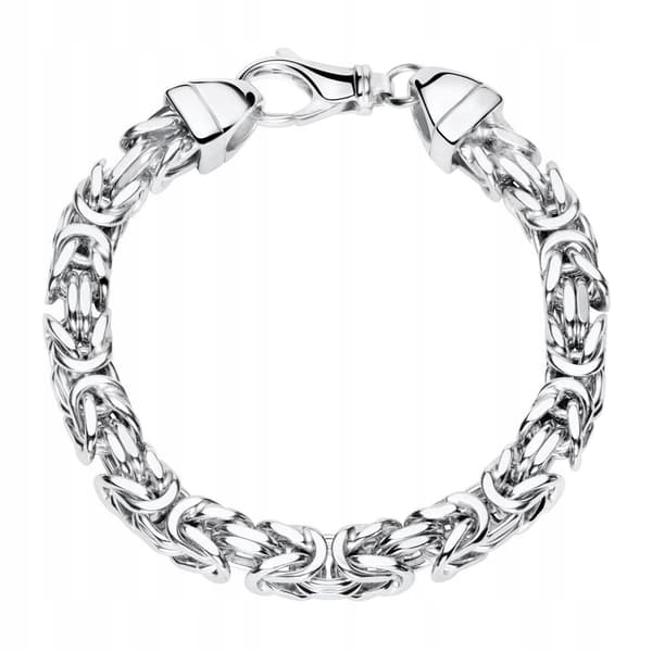 HERRSILVERARMBAND ROYAL 925 SILVER DIAMANTARMBAND