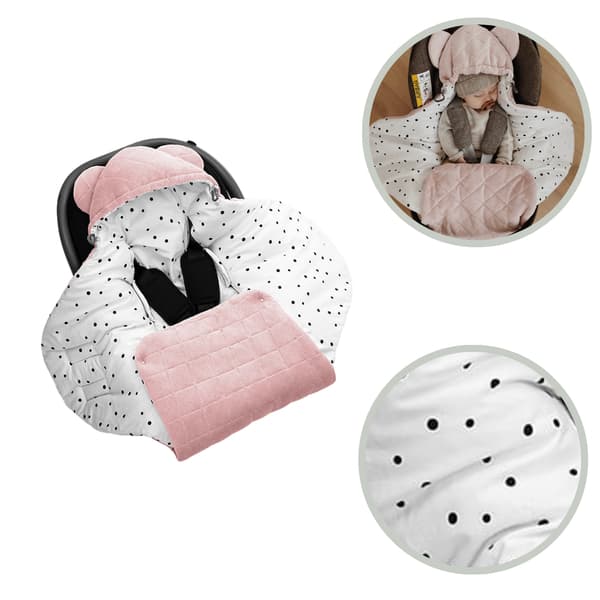 Bilsätesfilt Royal Baby Rosa