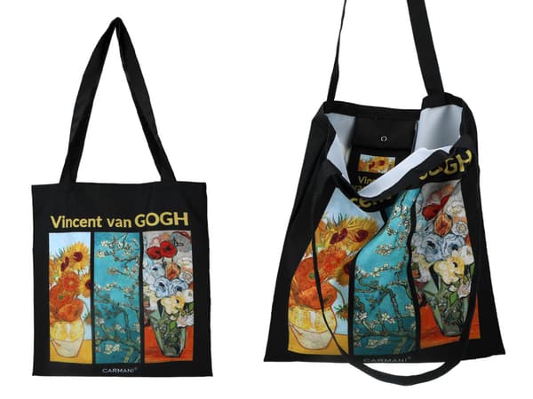 Axelväska - V. van Gogh, Collage (CARMANI)