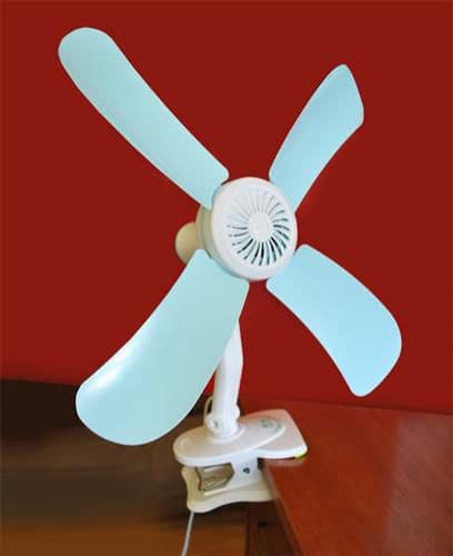 DO3 ENGLISH VENTILATOR 45 cm propel med klips