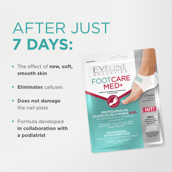 Professionell exfolierande mask