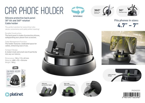 PLATINET UNIVERSAL BILHOLDER ROTATION [46239]