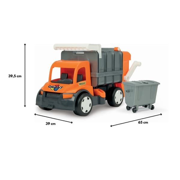 Jätte orange sopbil 67016