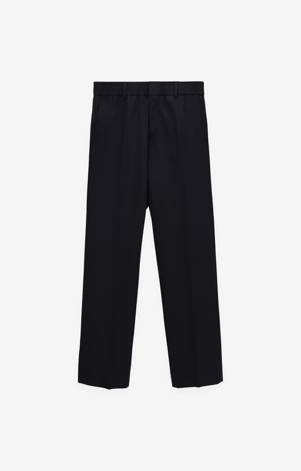 Marineblå slim fit chinos 52
