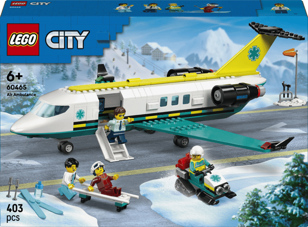 LEGO City Ambulancefly 403-delt sæt (60465)