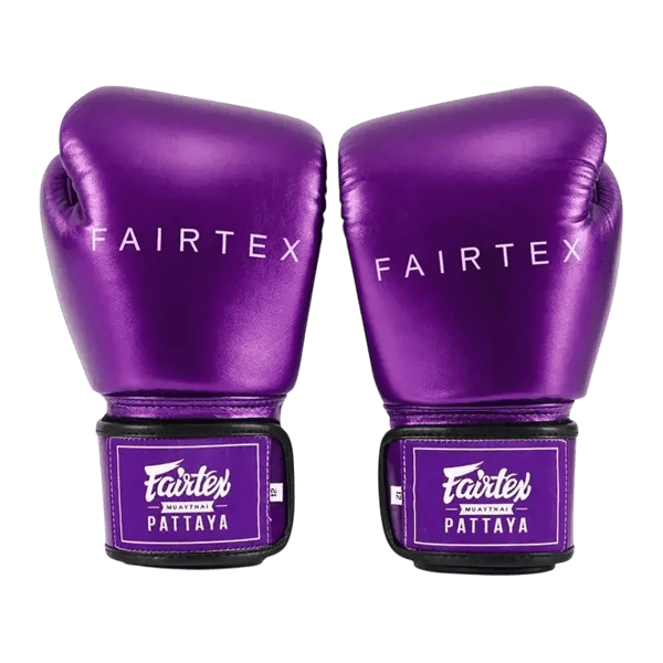 Fairtex Metallic Boxningshandskar 16OZ Lila