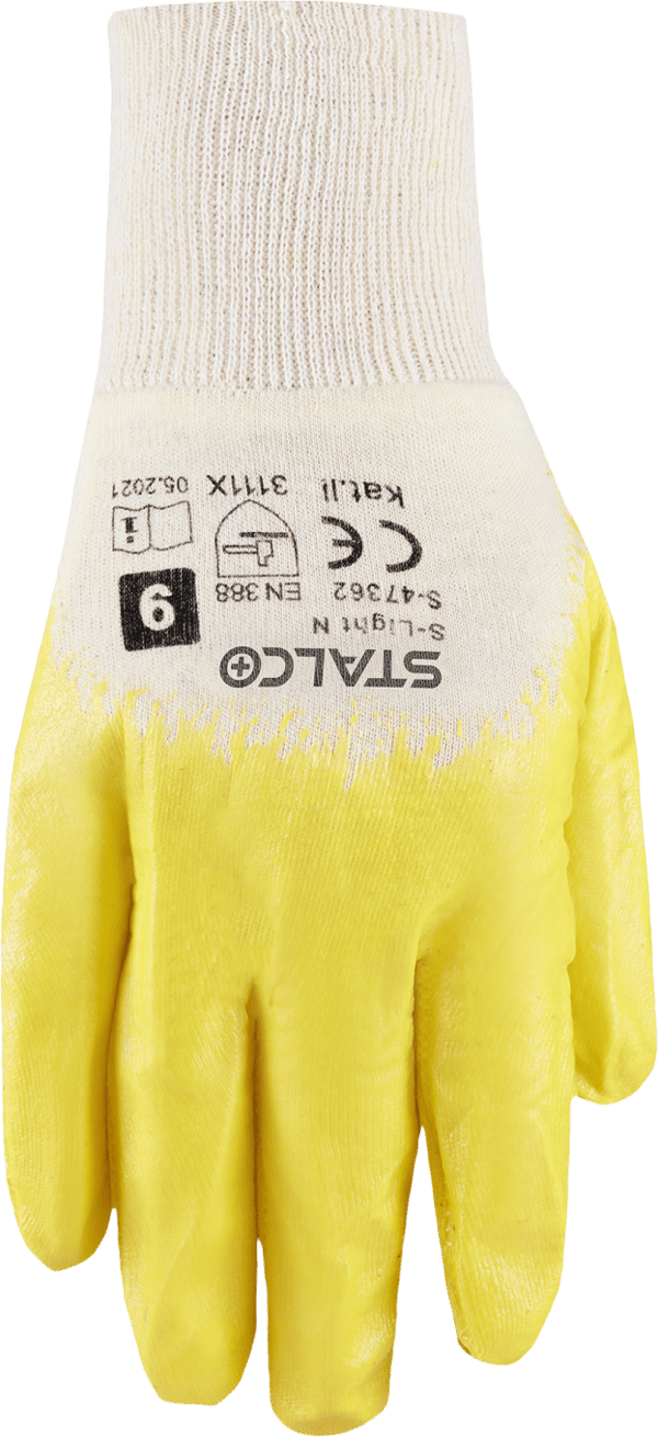 Stalco bomullshandskar S-light 10' S-47363
