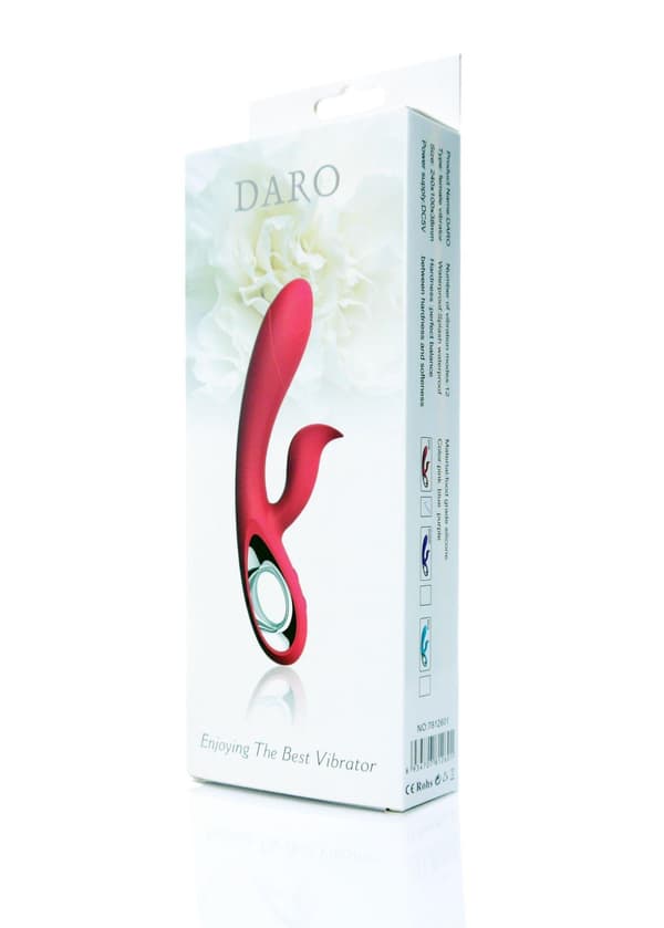 Daro Vibrator, 12 Funktioner, USB Lila
