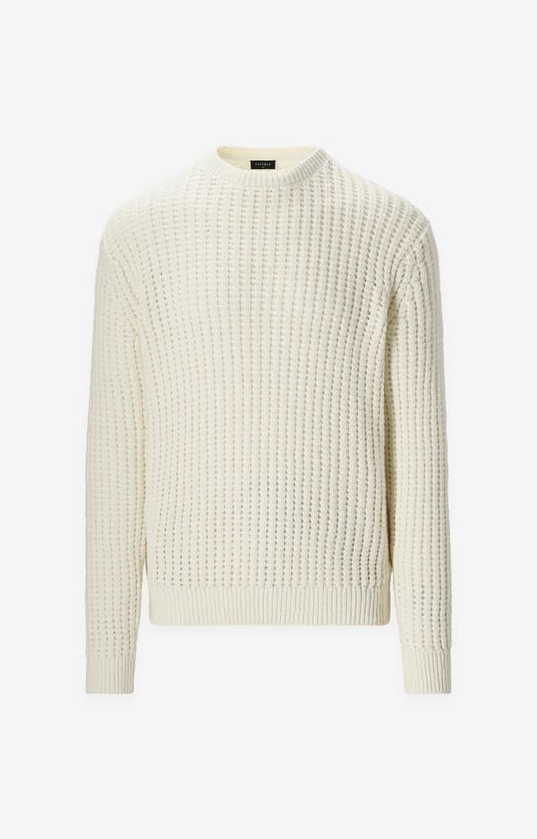 XL Struktureret Striktrøje