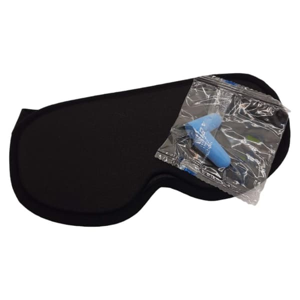 3D musta nukkuva silmänaamio
