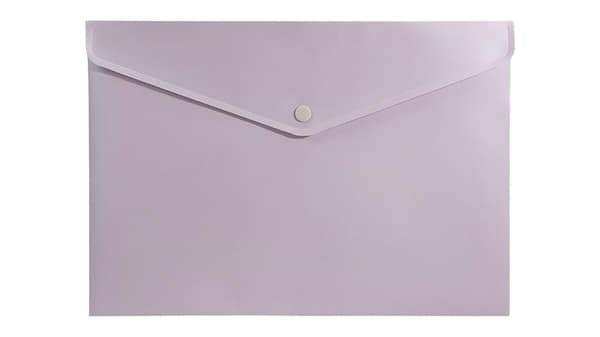 Mappekuvert A4 PP morandi pink