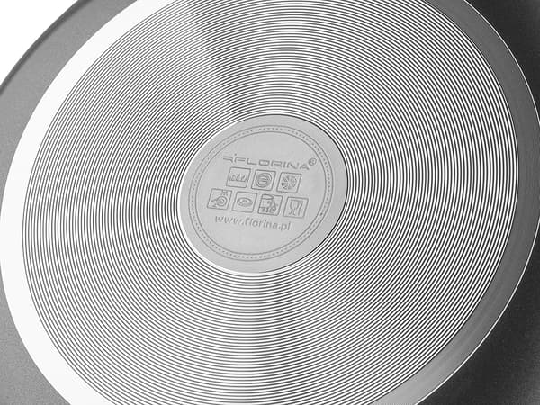 ALUMINIUM BLÅBÆR STEGEPANDE 22CM V.2