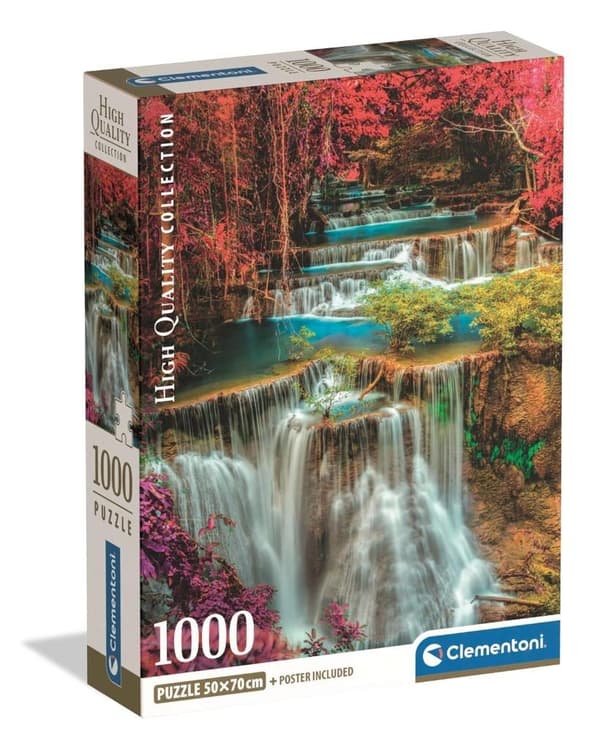 Puzzle 1000 värikästä Thaimaan putousta