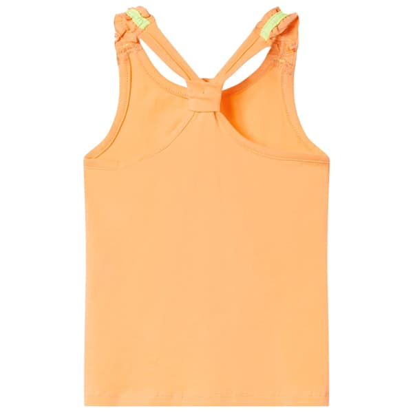 Barnlinne i klarorange, storlek 128