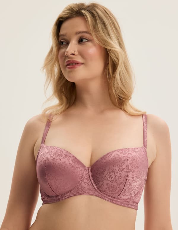 Charm Esotiq Vadderad BH | Dammig Rosa 80D
