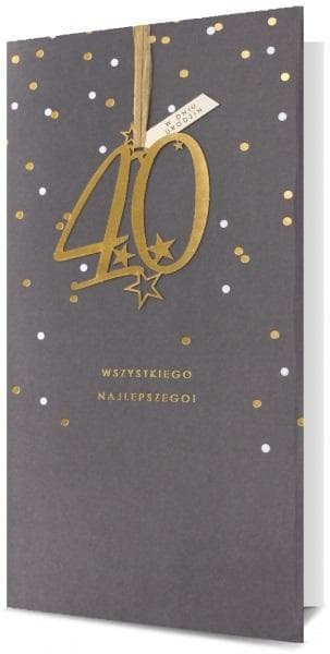 KL Födelsedagskort 40