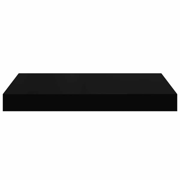 vidaXL væghylde sort 40x23x3,8 cm MDF