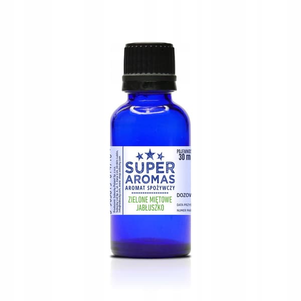 Superaromas Grøn Mint Æble Aroma 30ml