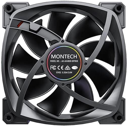 Montech AX140 PWM Sort blæser