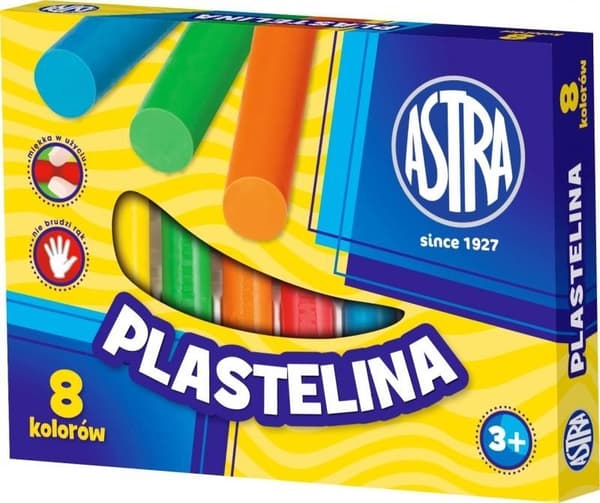Muovailuvaha 8 väriä ASTRA