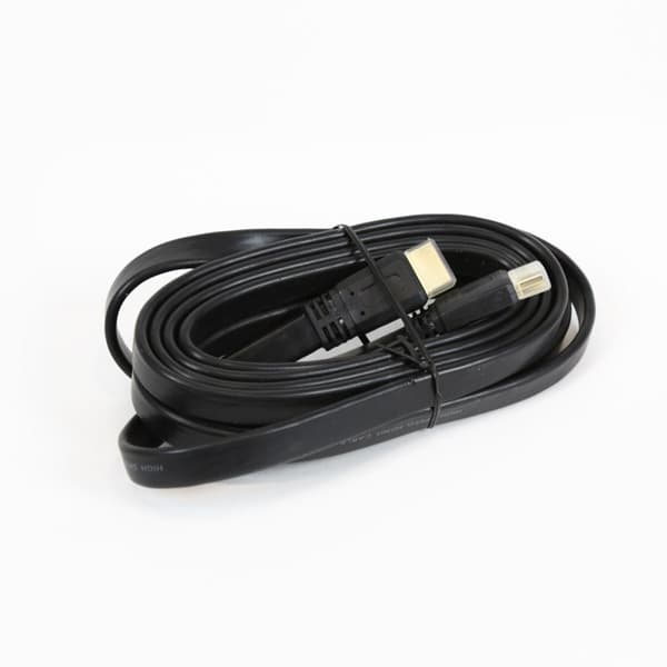 OMEGA HDMI KABEL FLAD 1.4 4K 3M SORT [41848]