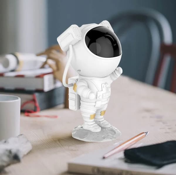 Astronaut-stjerneprojektor til børn, natlampe, LED-projektor