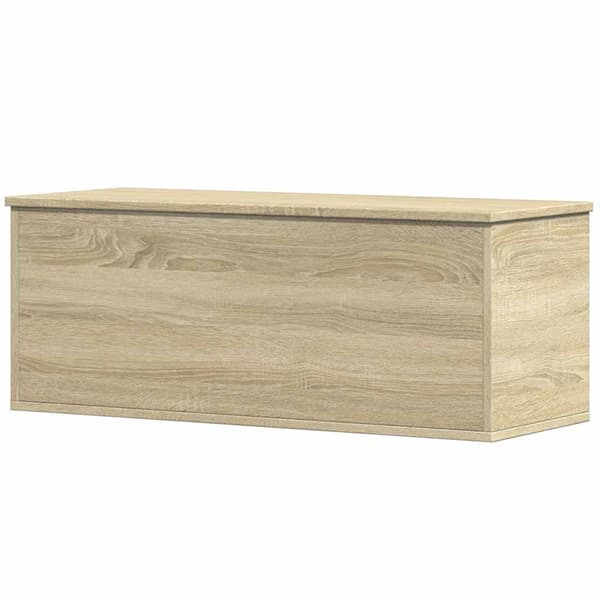 vidaXL kommode, Sonoma eg, 90x35x35 cm, træbaseret materiale