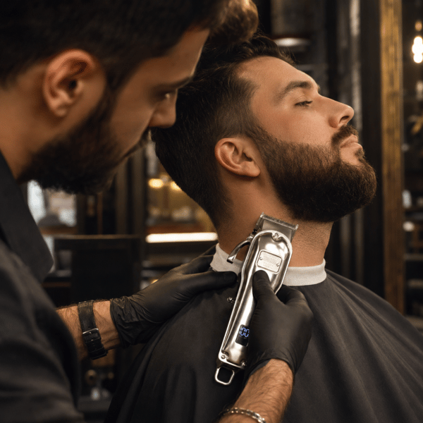 Barber hårklippare vass rakapparat