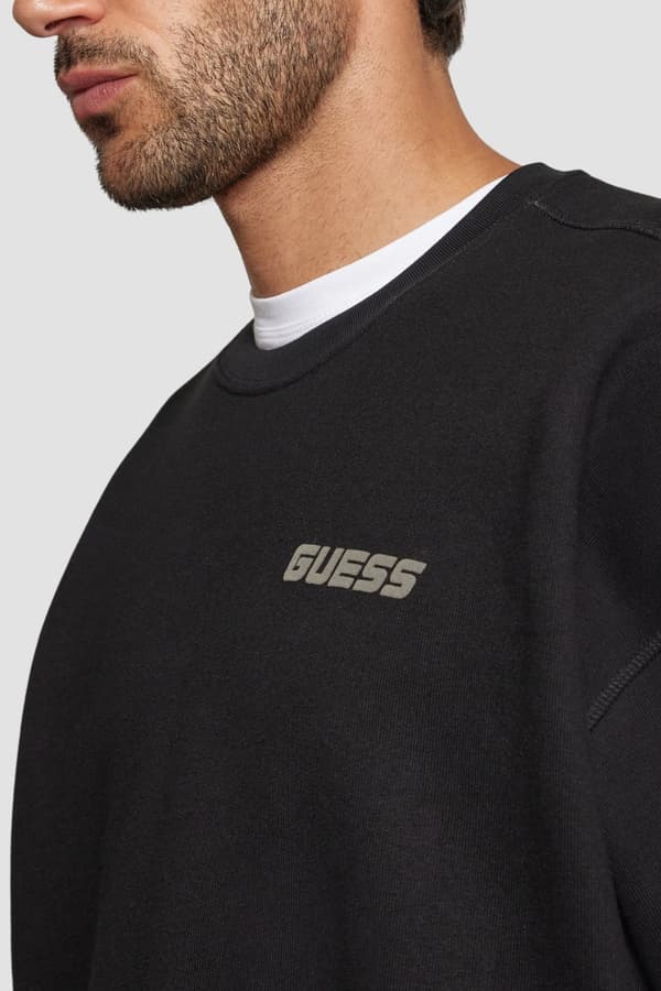 Guess Musta Miesten Collegepaita Emis Cn M
