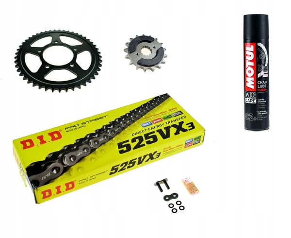DID-drivsats Suzuki DL1000 V-STROM 02-10.