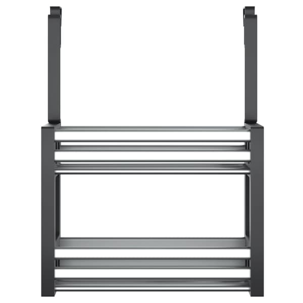 vidaXL Diskhuggsorganisatör, 34x12x26 cm, Aluminium