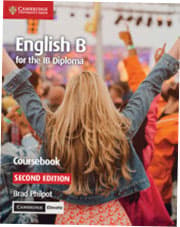 Engelska B för IB-diplomet. Kursbok med Cambridge Elevate Edition.