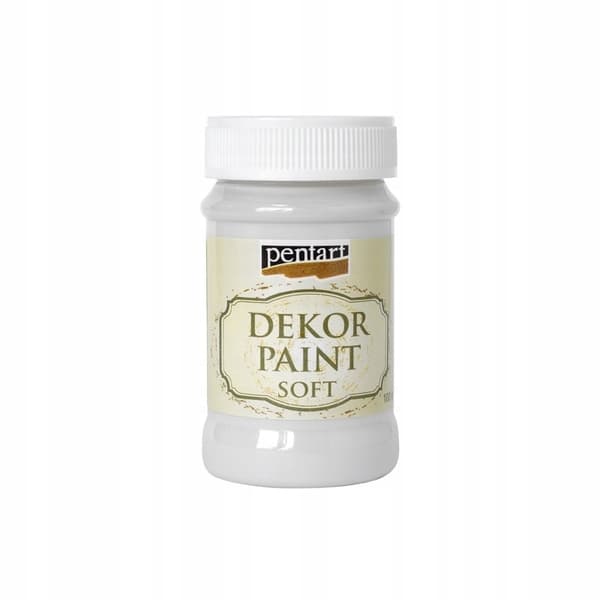 PENTART KRITFÄRG 100 ml PORSLIN